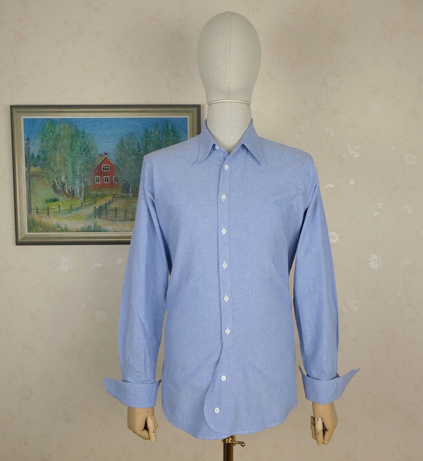 Cathcart, red Ivy League repro shirt, size 39EU, RRP 90 e