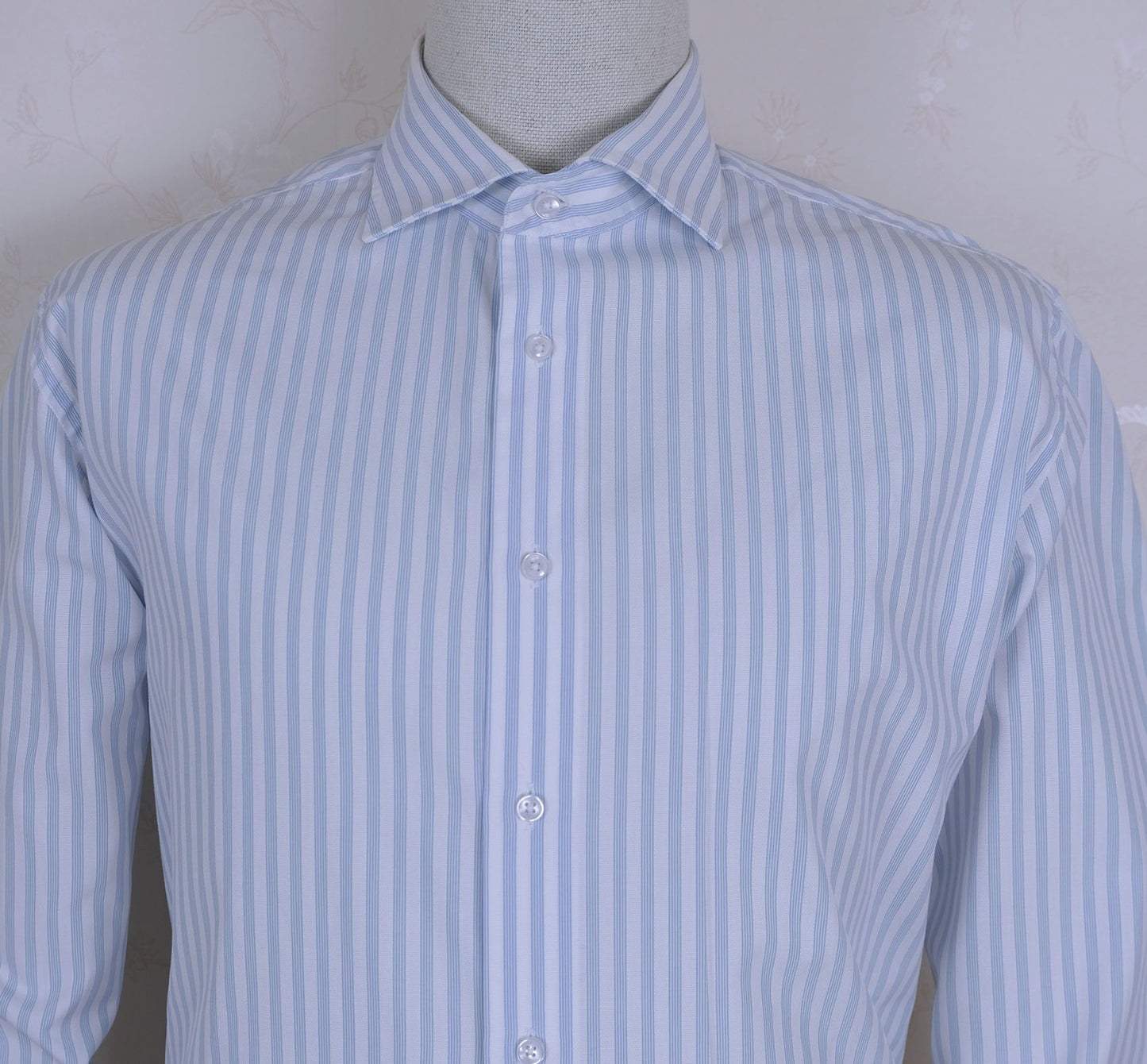 Eton, blue formal collar shirt, size 45