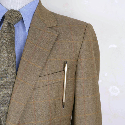 Eduard Dressler, light tweed jacket, size 52EU
