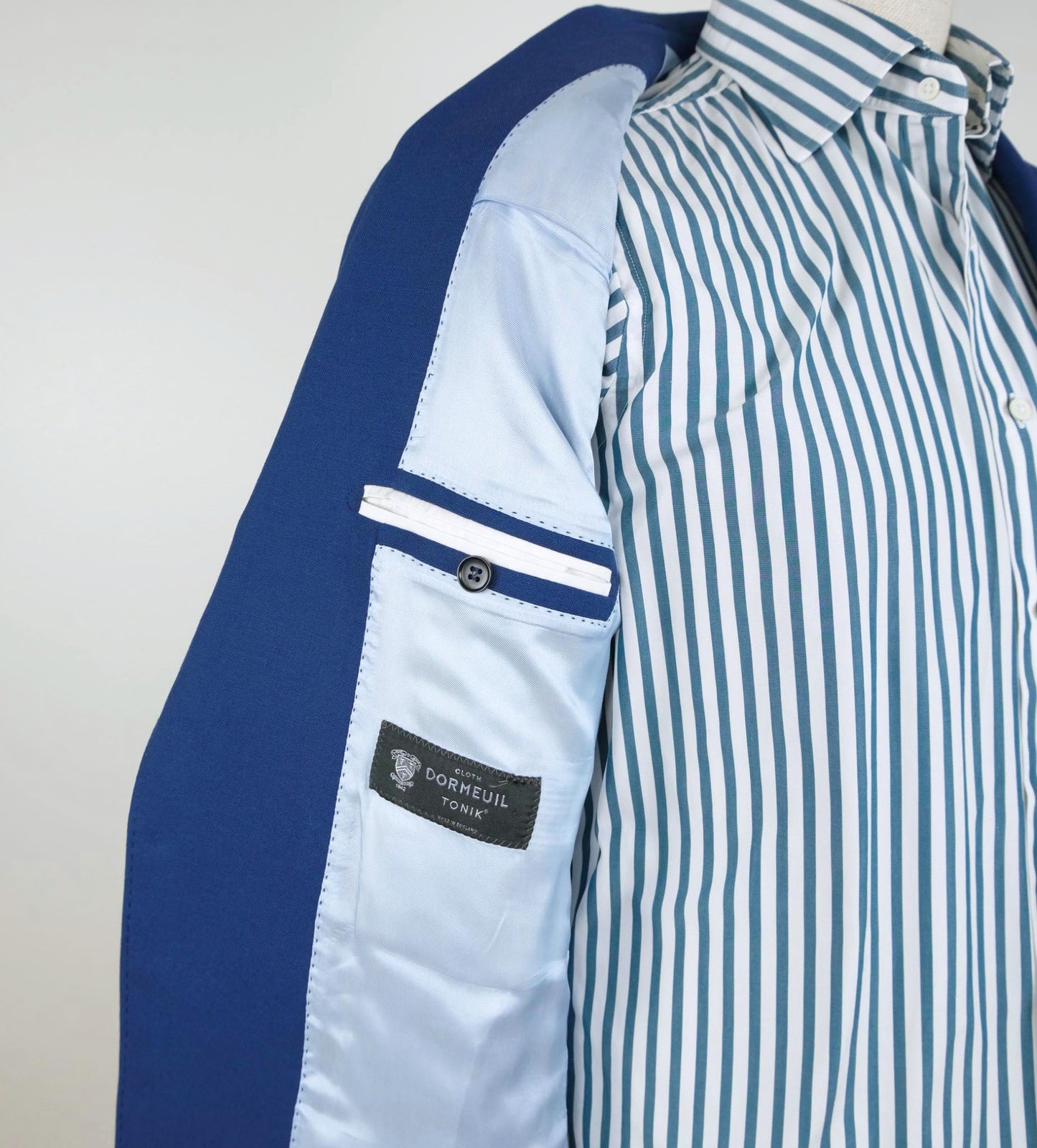 Herrainpukimo, sininen bleiseri, koko 50