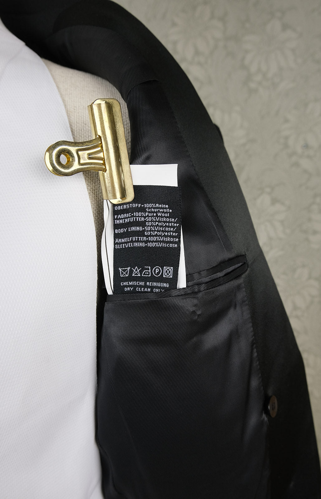 Cavaliere, white tie formalwear, size 54EU, with waistcoat