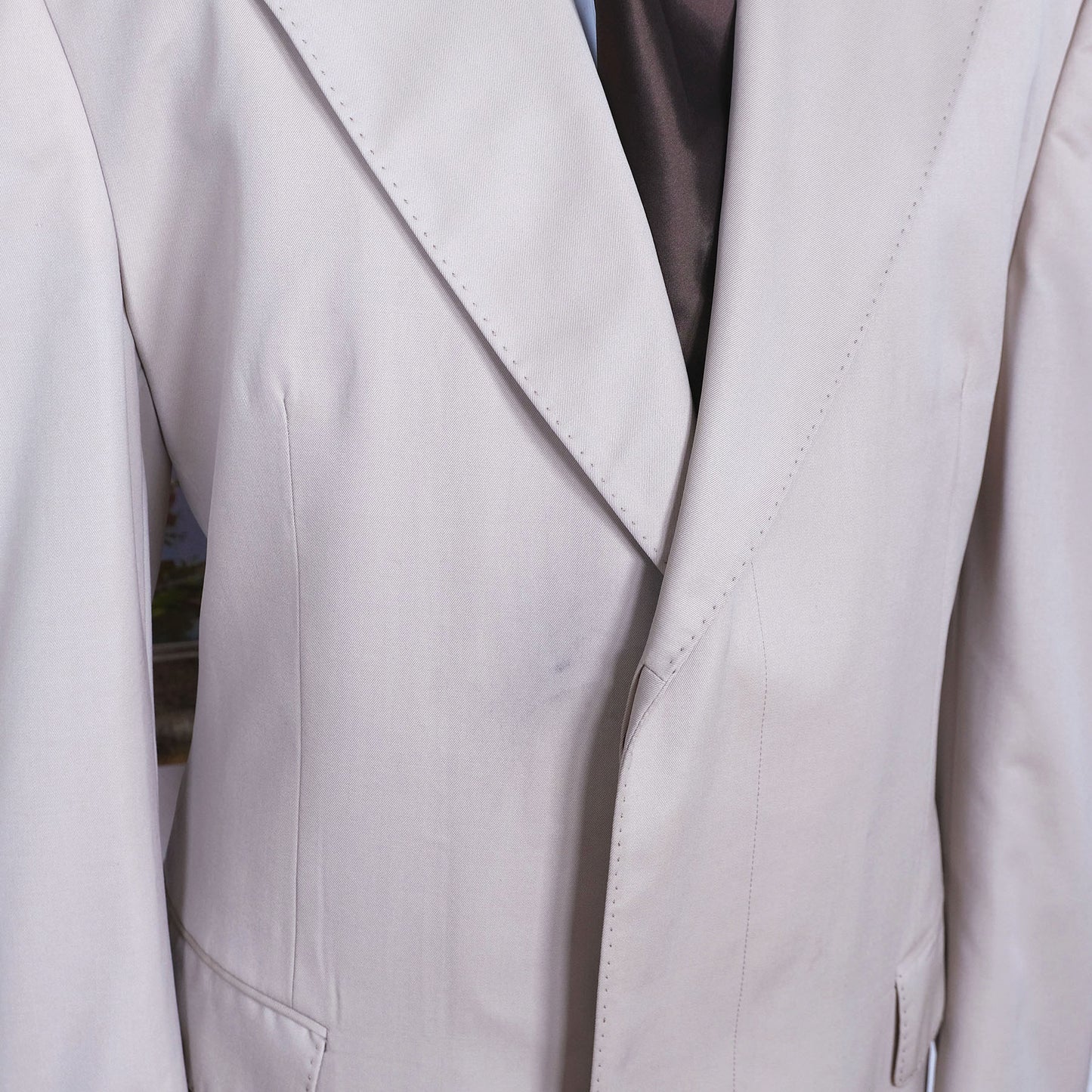 Tailor Mikael Sinisalo, light wool coat, size 54EU