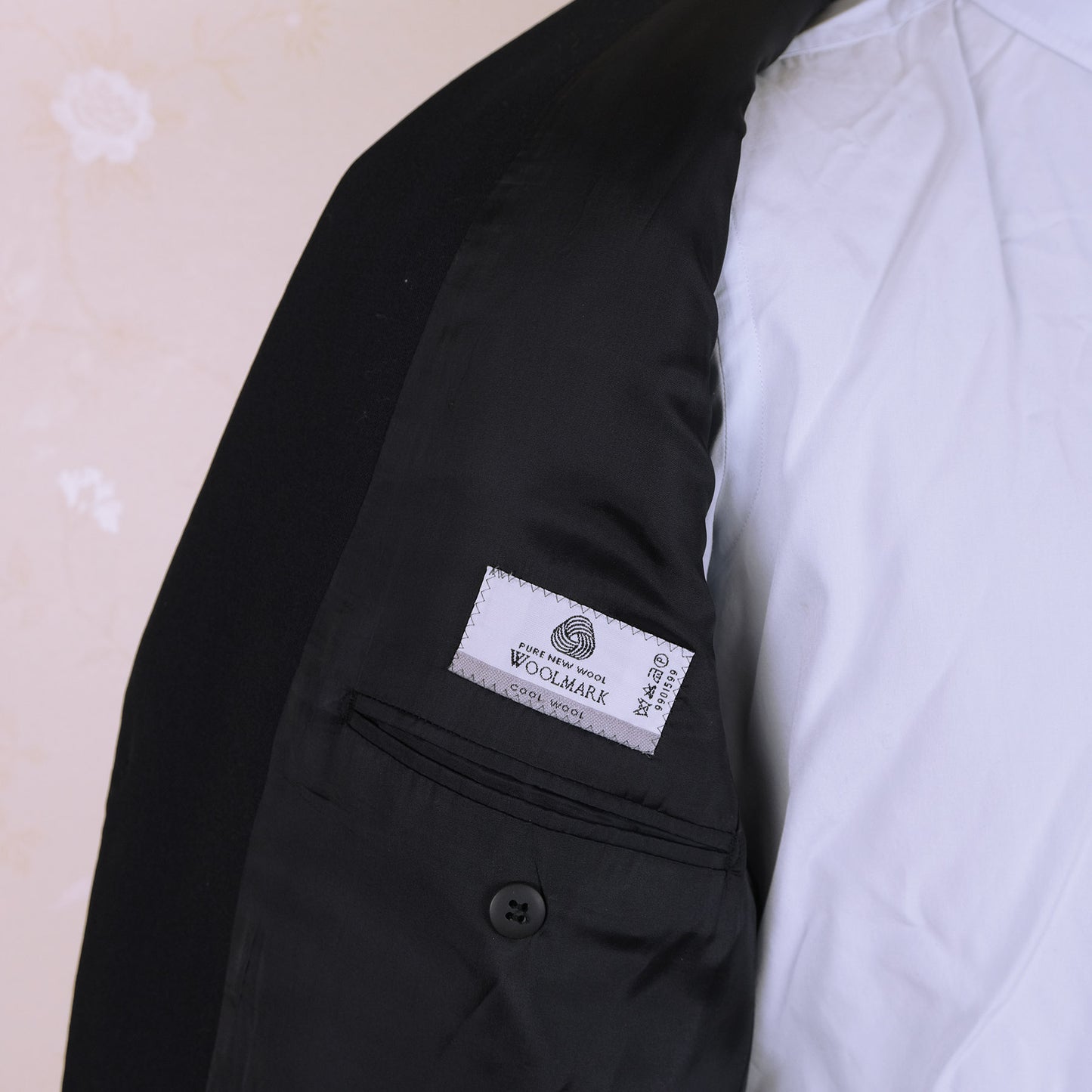 Paul and Shark, dark business suit, size 46UK, cotton