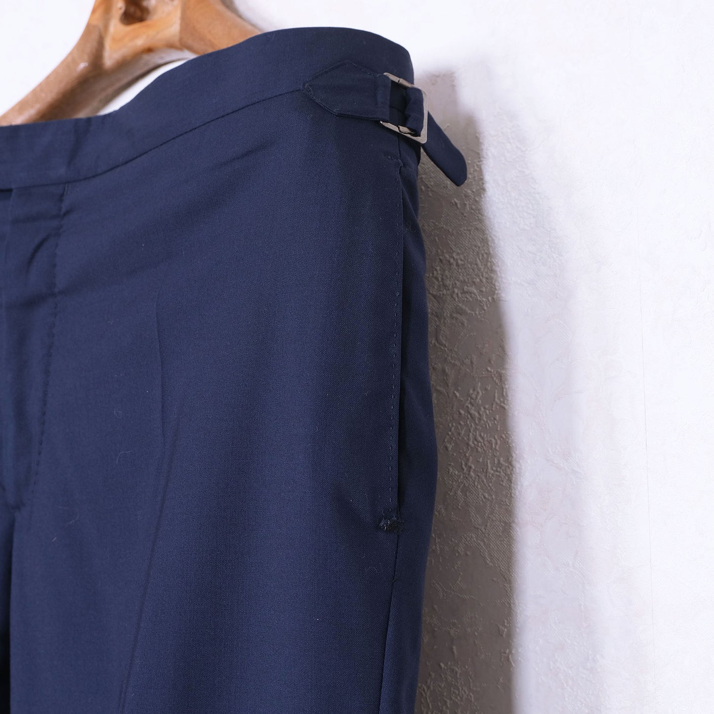 Scuderi, dark blue suit, size 38UK, light wool