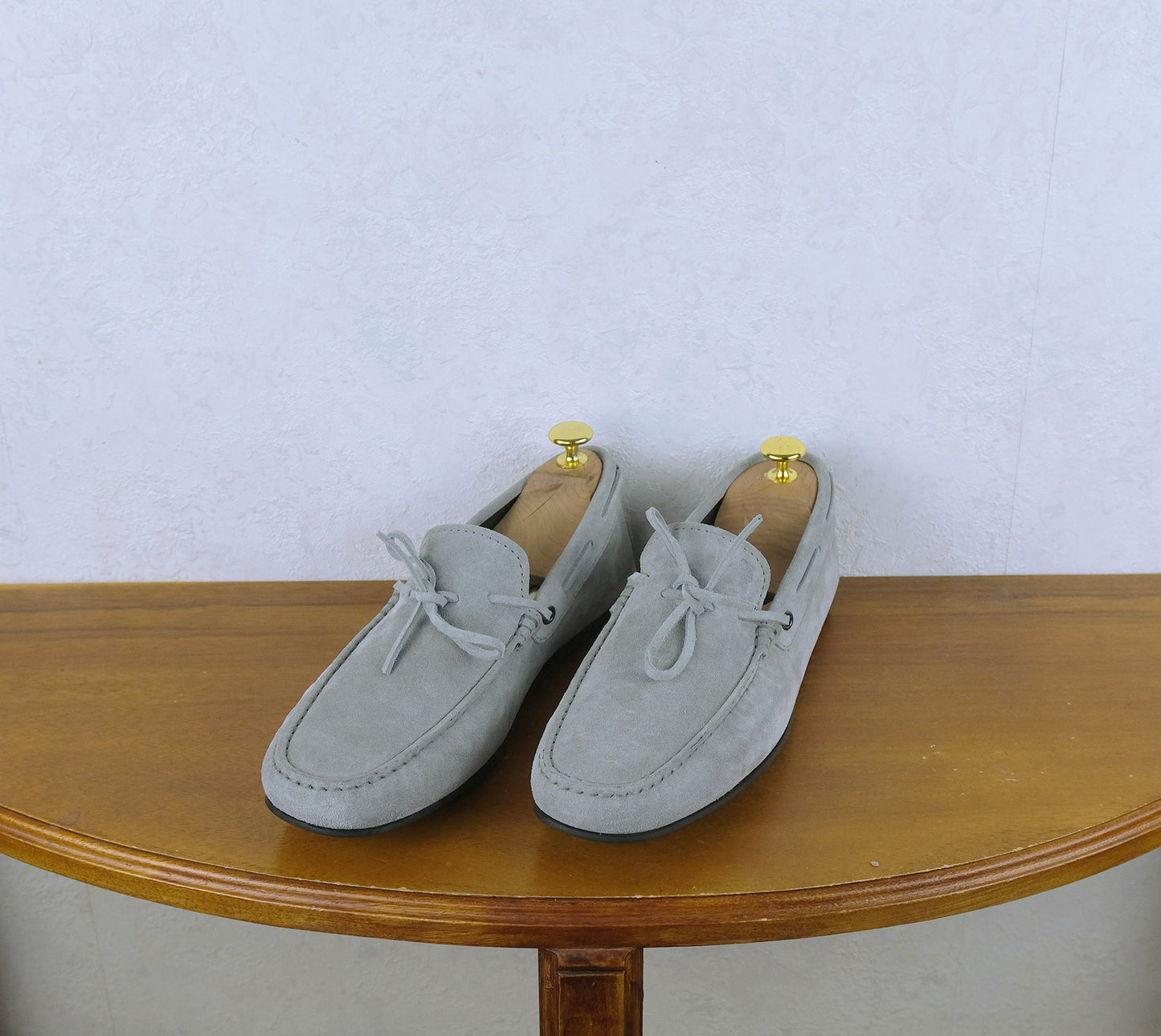 Tod's, sini-harmaat ajokengät, koko 42, Gommino, kuin uudet