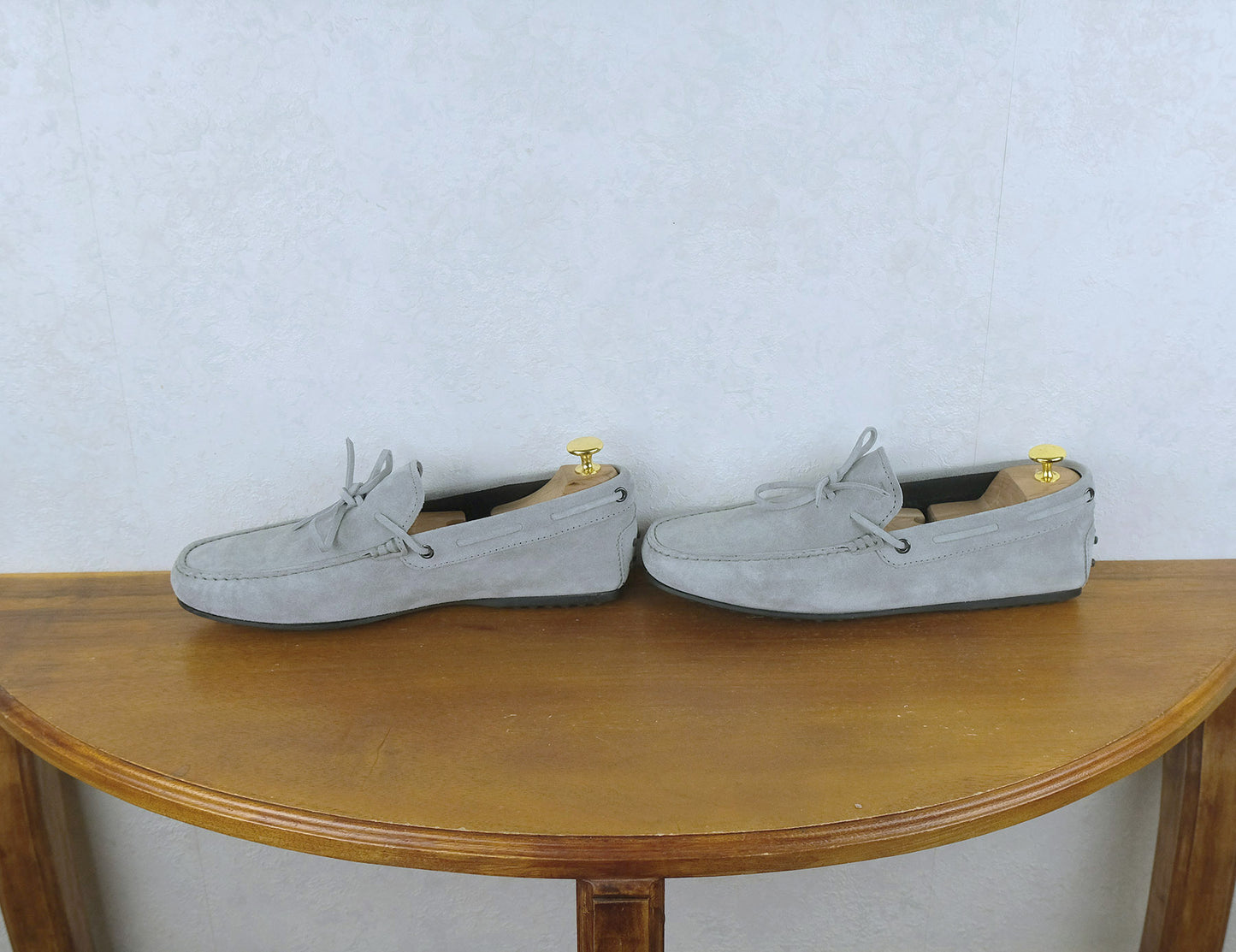 Tod's, sini-harmaat ajokengät, koko 42, Gommino, kuin uudet