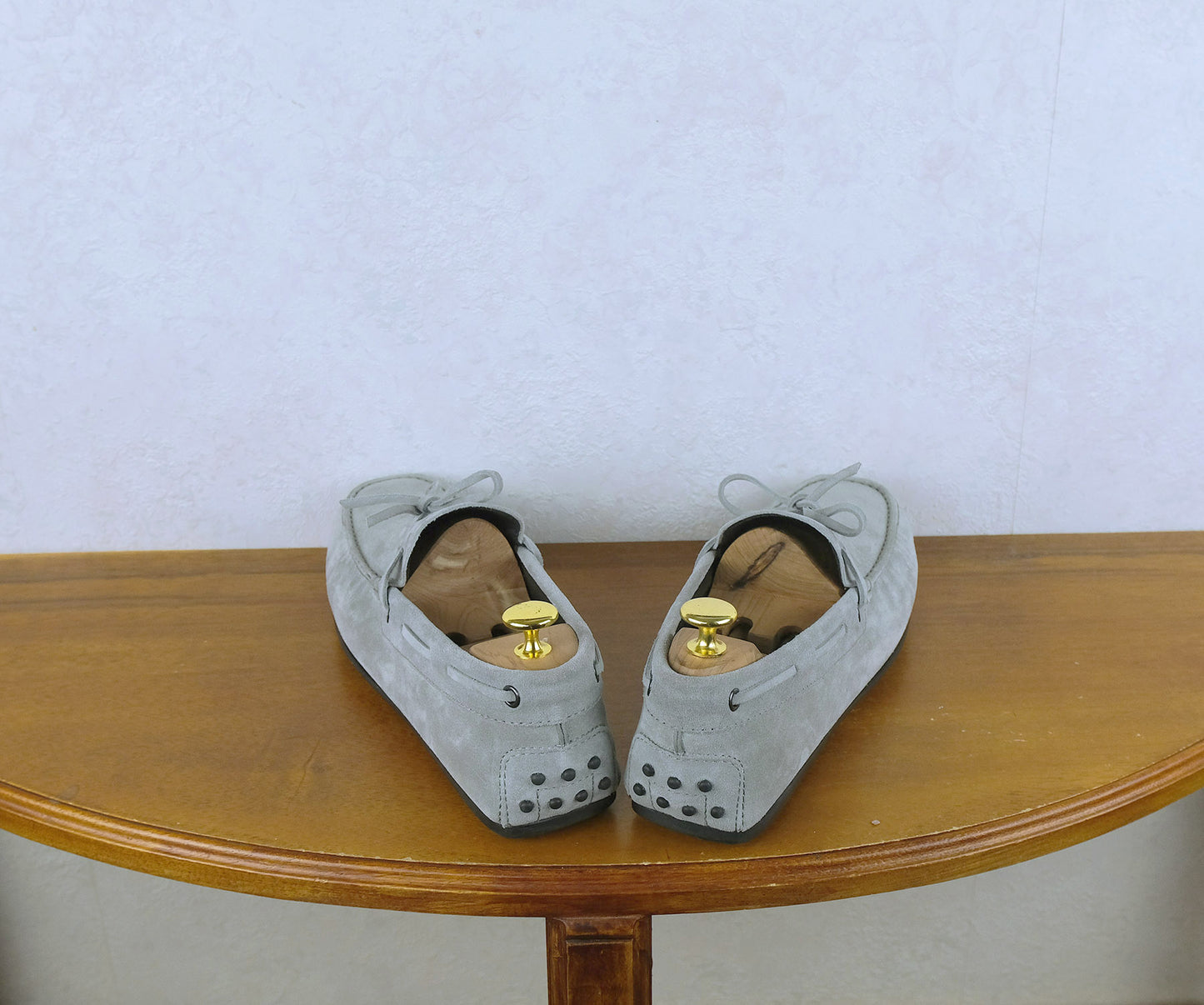 Tod's, sini-harmaat ajokengät, koko 42, Gommino, kuin uudet