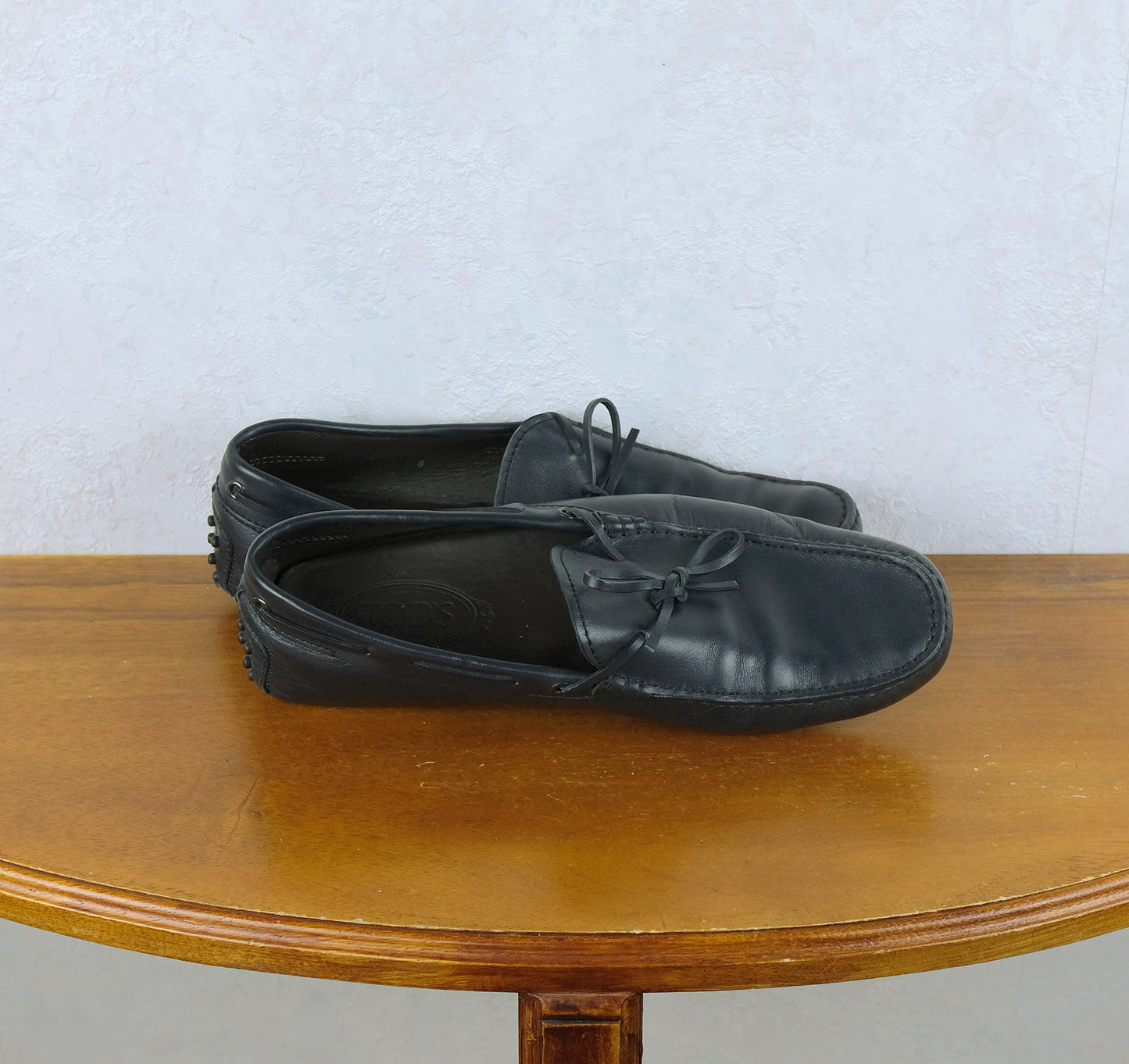 Tod's, mustat ajokengät, koko 42, Gommino