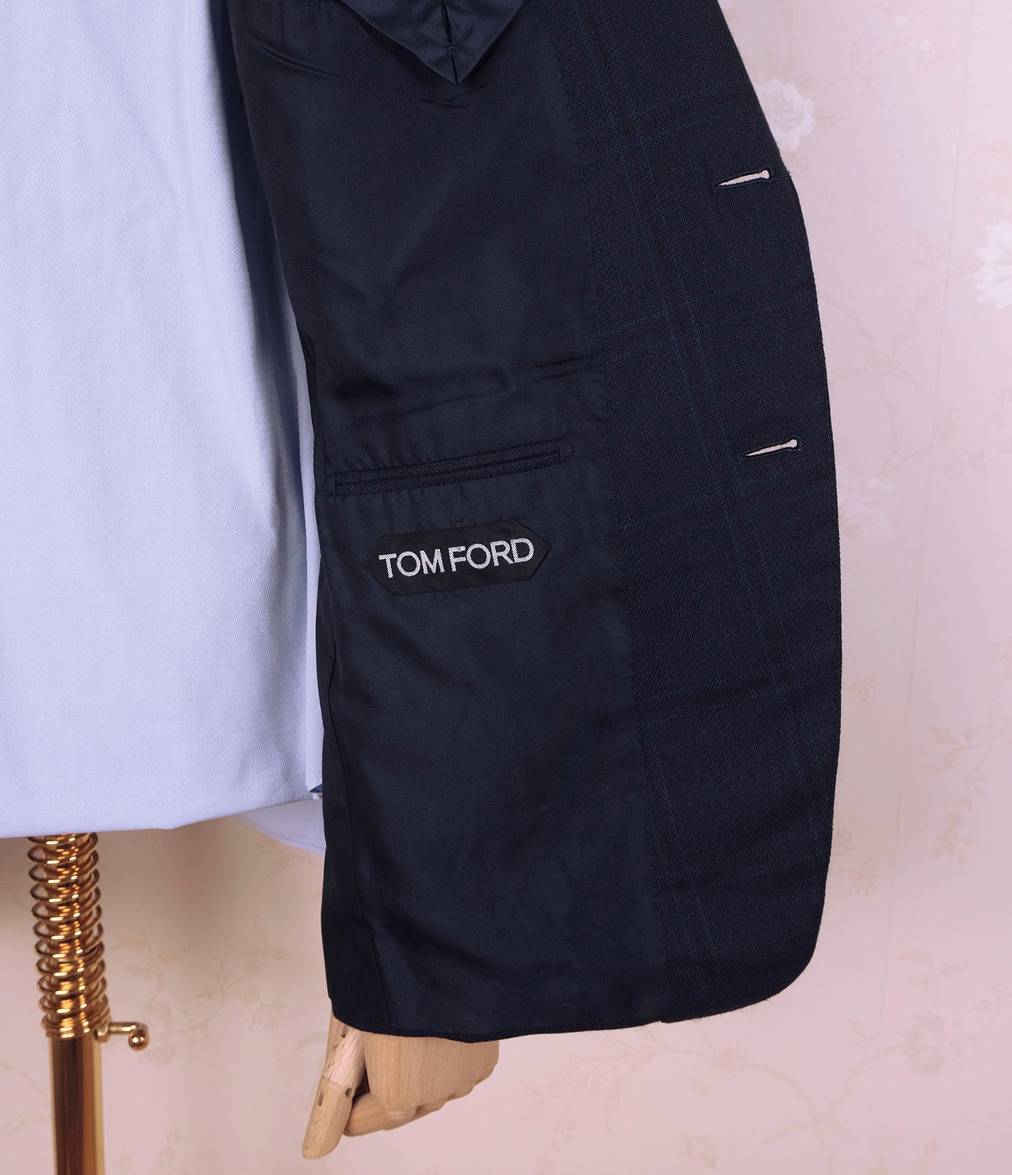 Tom Ford, käsintehty sininen irtotakki, koko 50 (kuin 48), ovh 4700 e