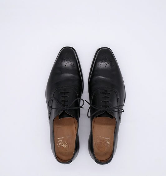 Crockett and Jones, mustat pukukengät, koko 43, kelpo kumipohja