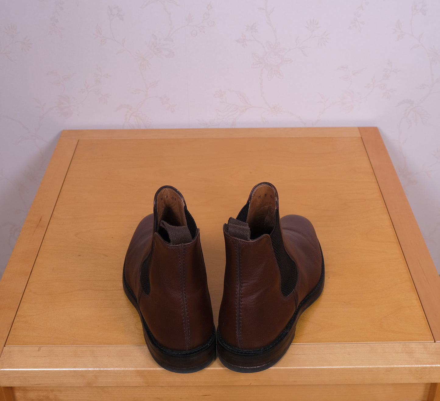 Loake, ruskeat chelsea-varsikengät, koko 42, kumipohjat