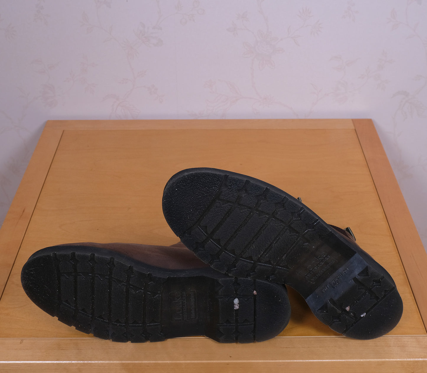 Loake, ruskeat chelsea-varsikengät, koko 43, kumipohjat