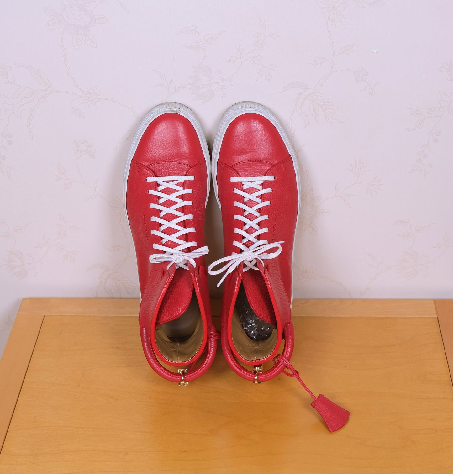 Buscemi, punaiset nahkatennarit, koko 41 tai 42, ovh 1135 e