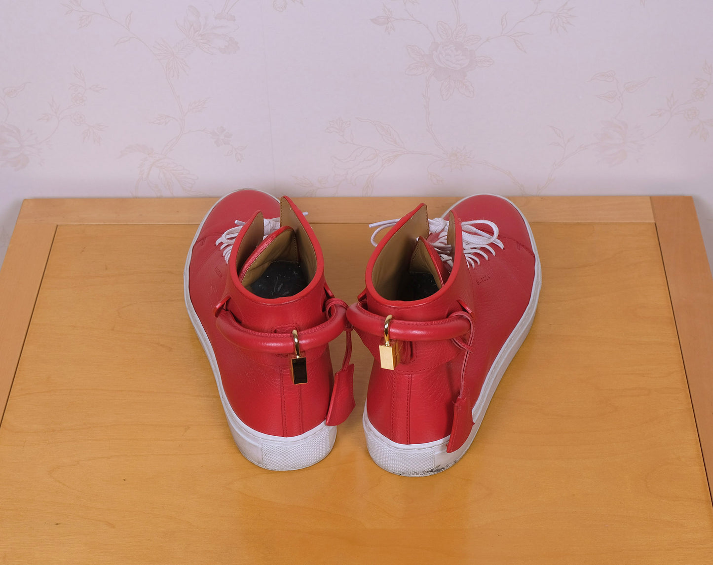 Buscemi, punaiset nahkatennarit, koko 41 tai 42, ovh 1135 e