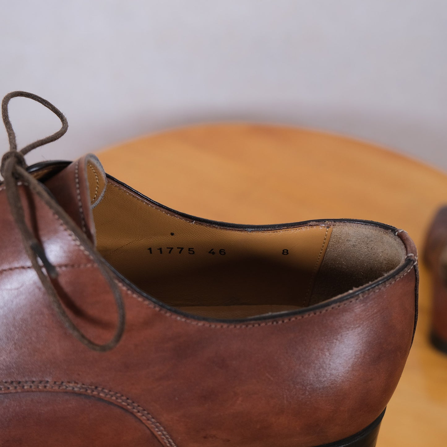 Santoni, ruskeat nauhakengät, koko 42, kumipohja
