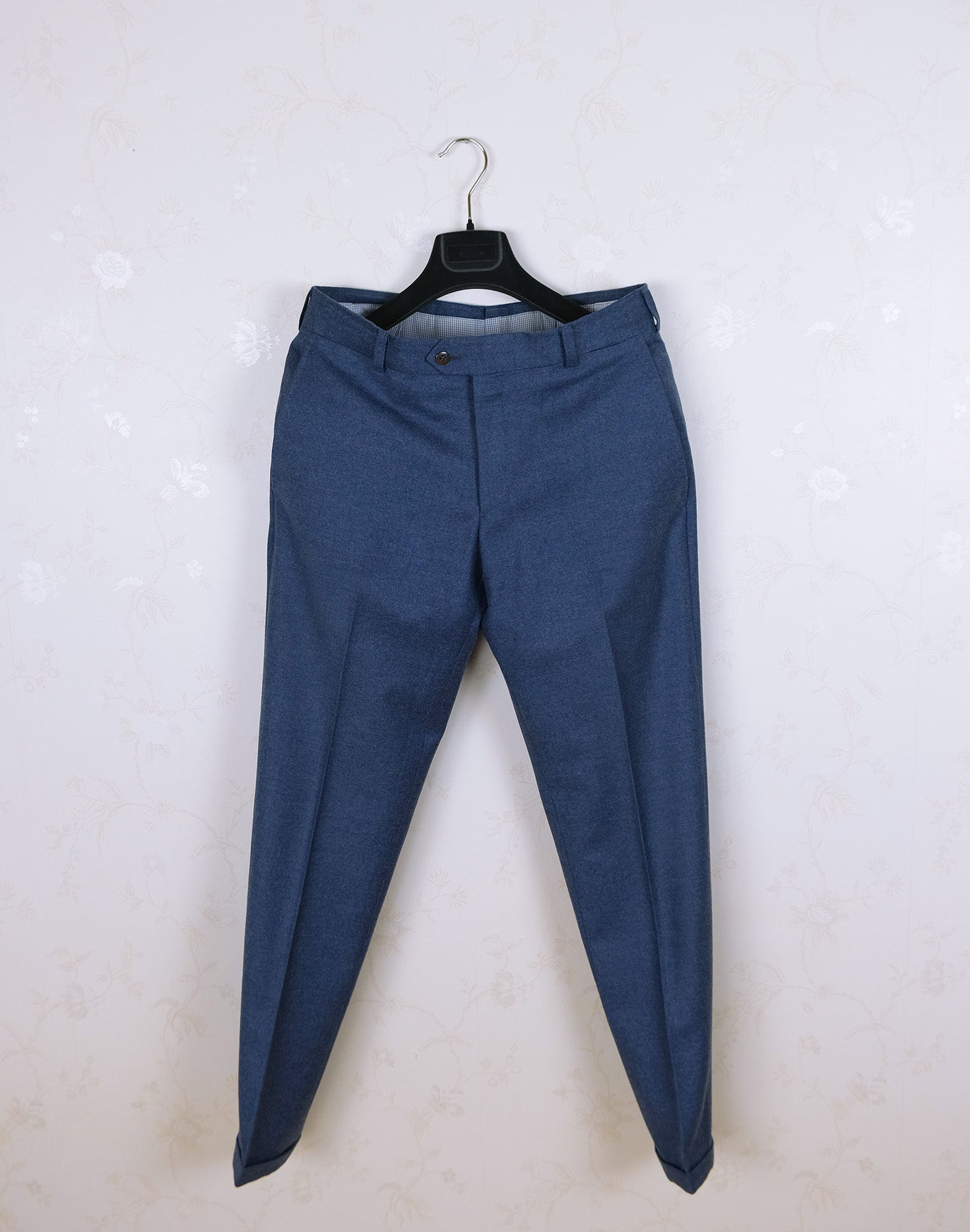 Bespoke tailor Eklund, blue suit, size 38UK, Finnish craftsmanship