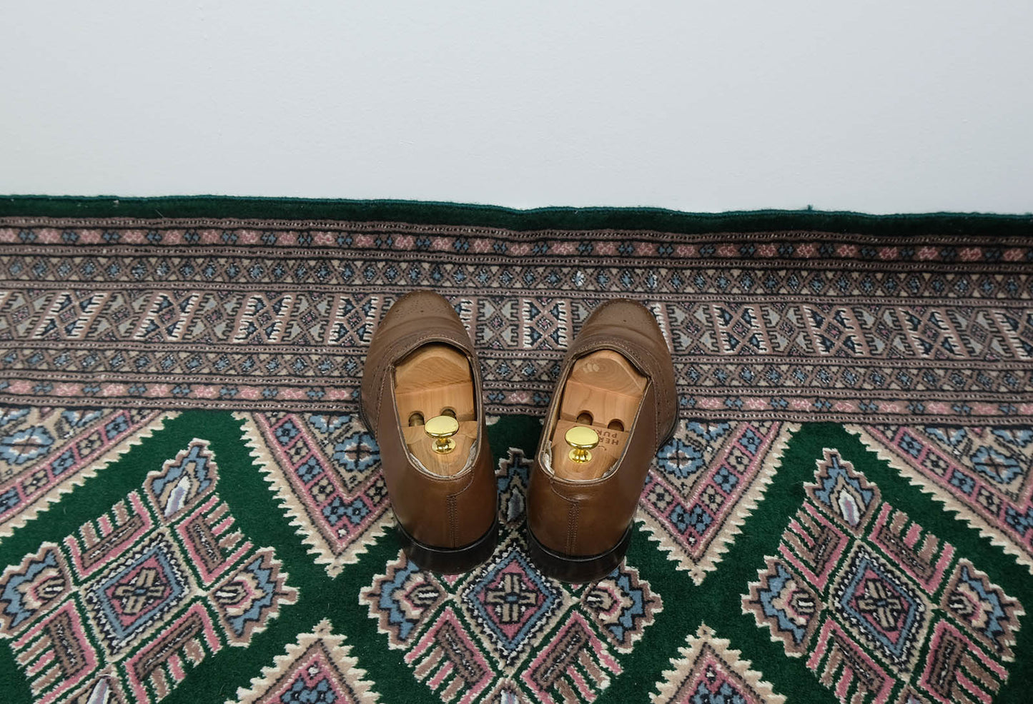 Alfred Sargent, brown saddle loafers, size 42EU, for Wildsmith