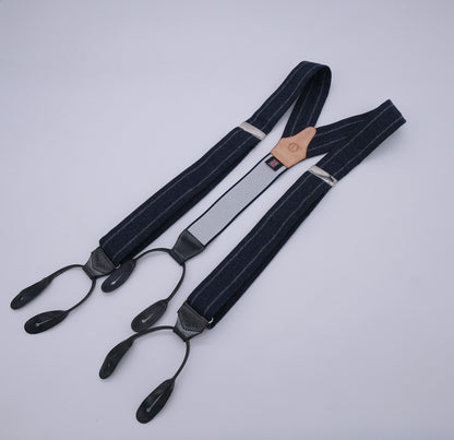 Albert Thurston, siniset olkaimet, villaa ja nahkaa, Limetree-mallisto