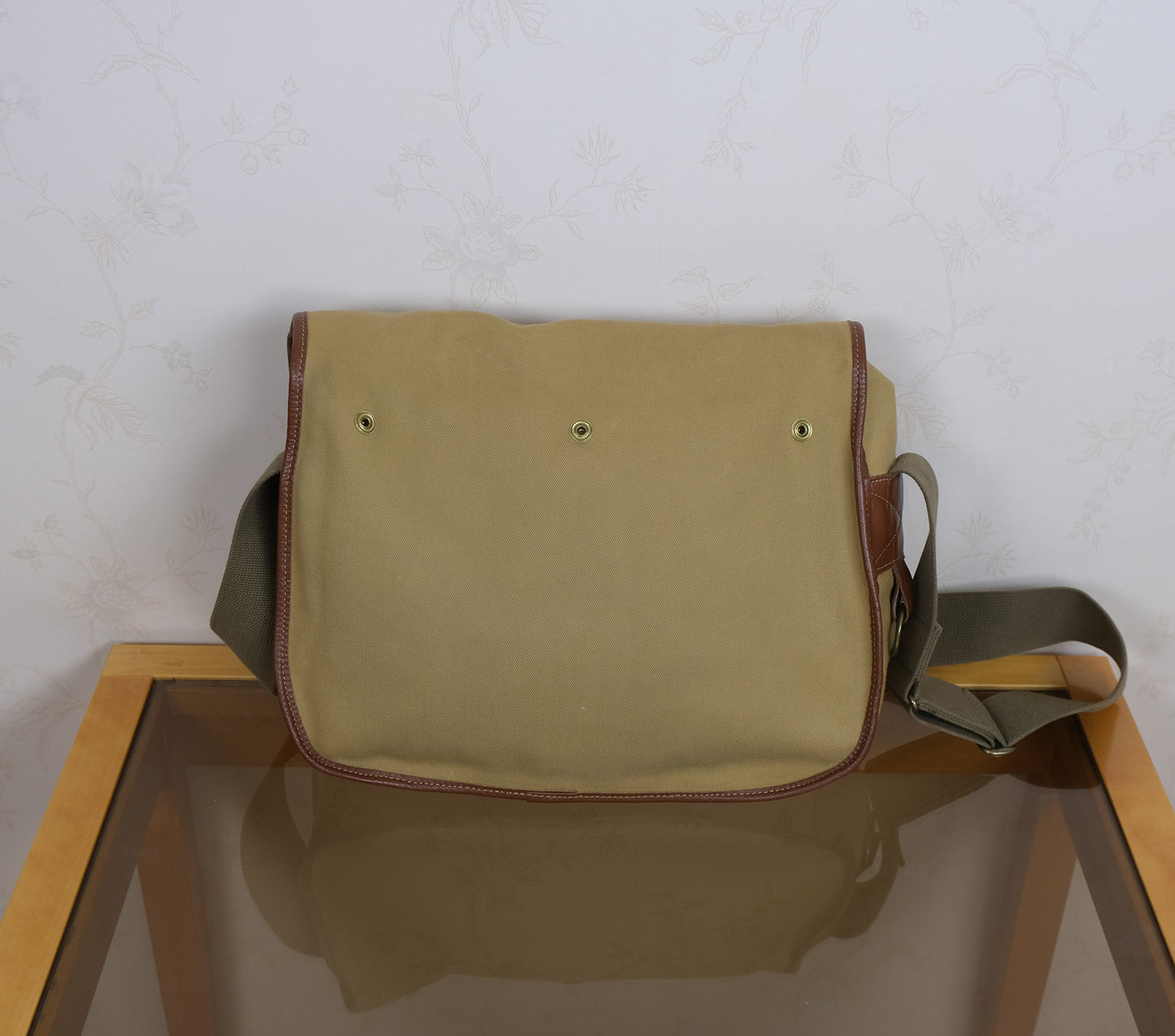 Barbour, light brown Tarras shoulder bag, cotton