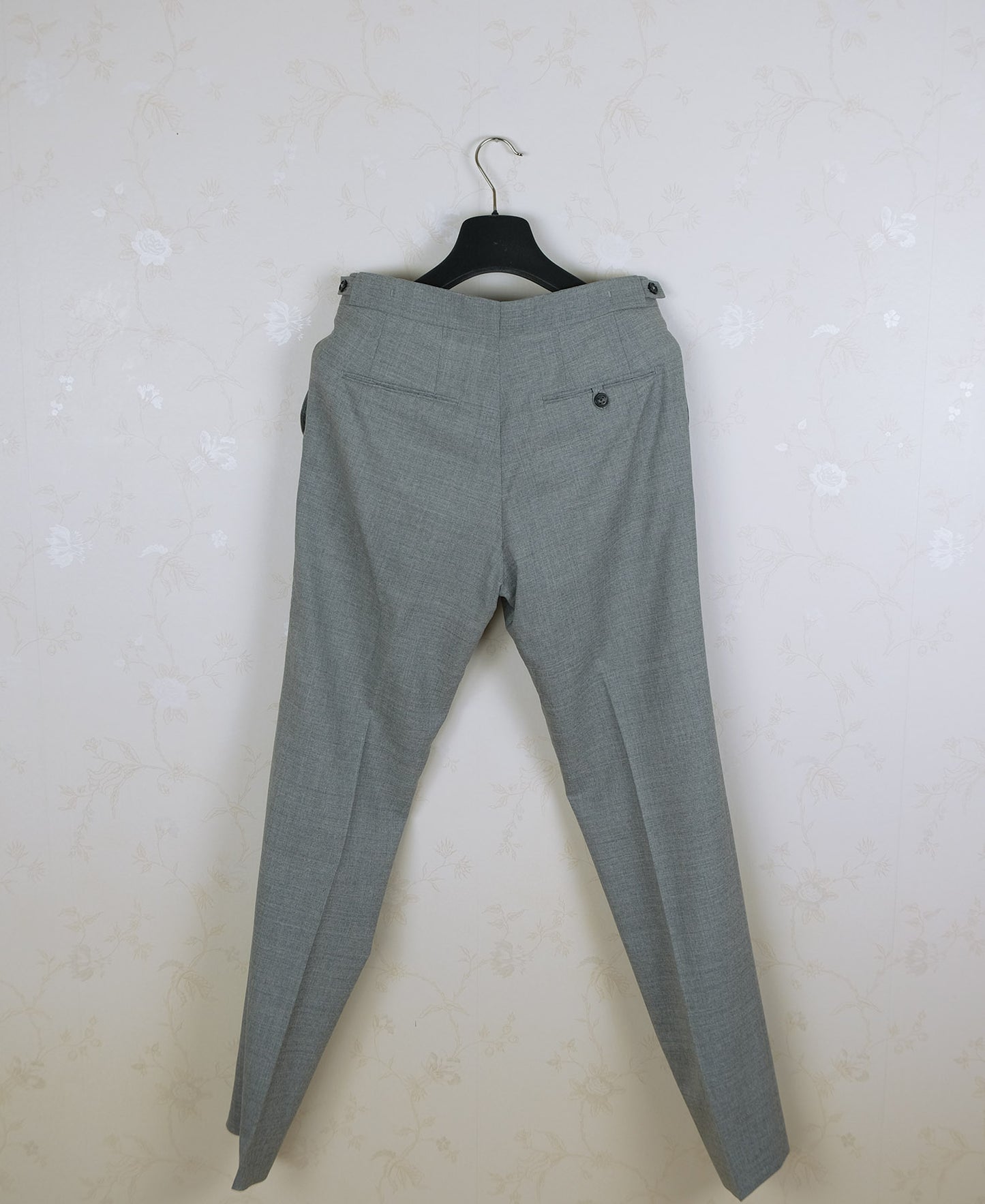 Briglia, cream cotton trousers, size 32'', slim, retail price 200 e