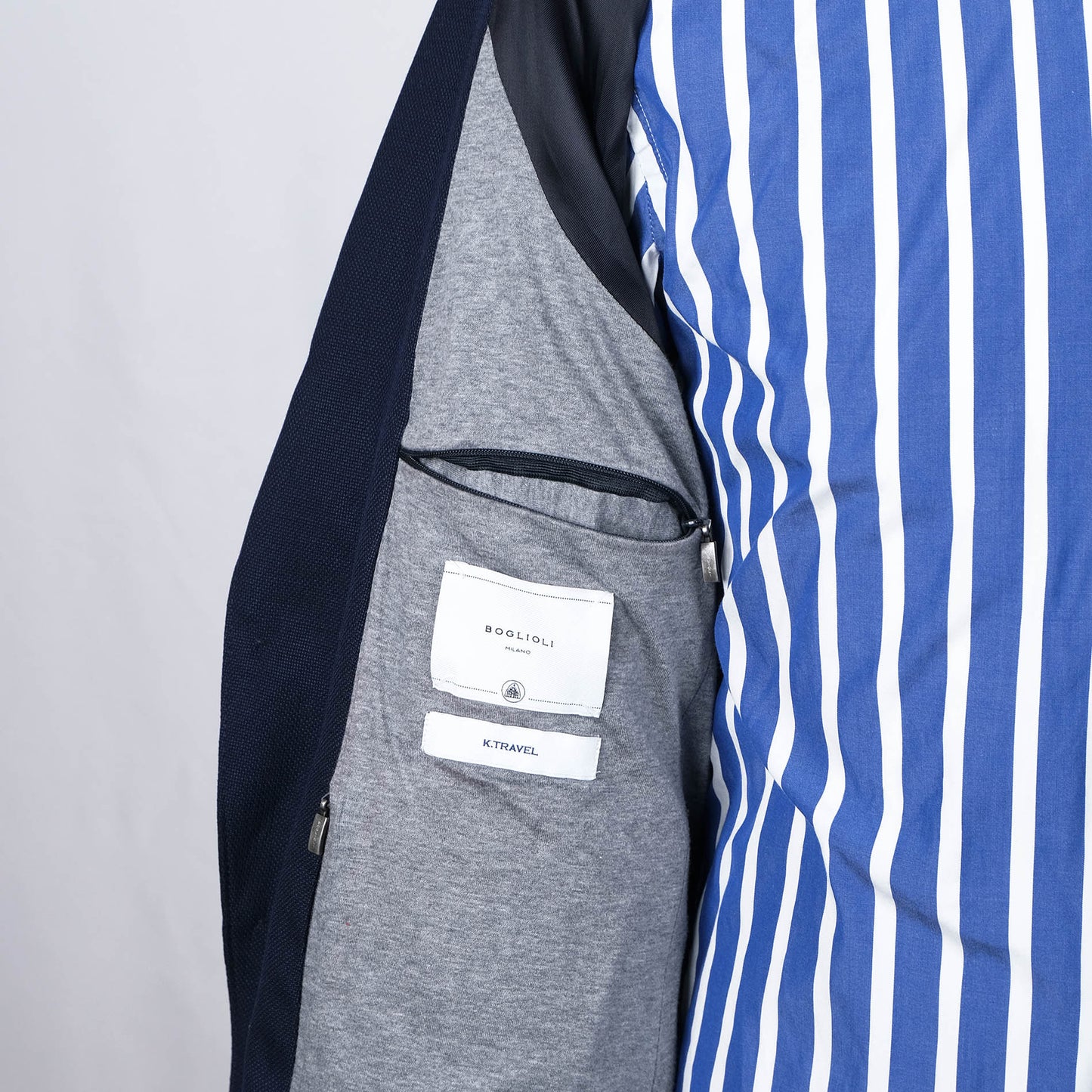 Boglioli, sininen irtotakki, koko 52, K-Jacket