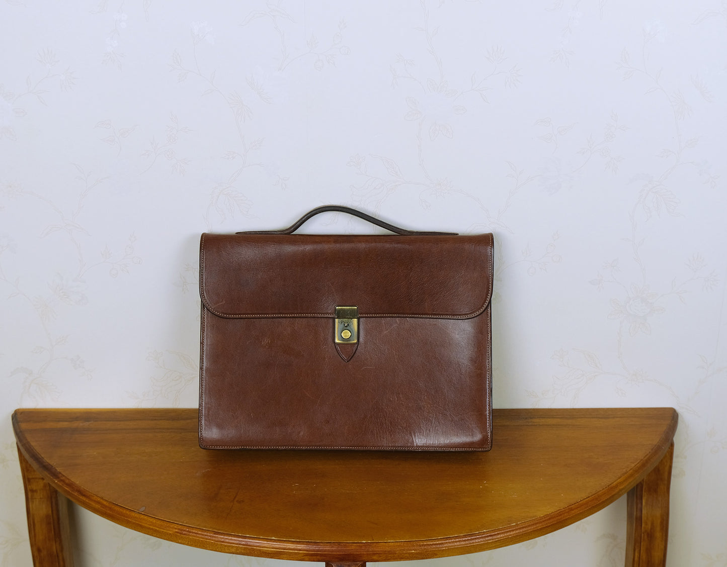 Böle Garveri, brown briefcase, handmade in Sweden, RRP 4000 e