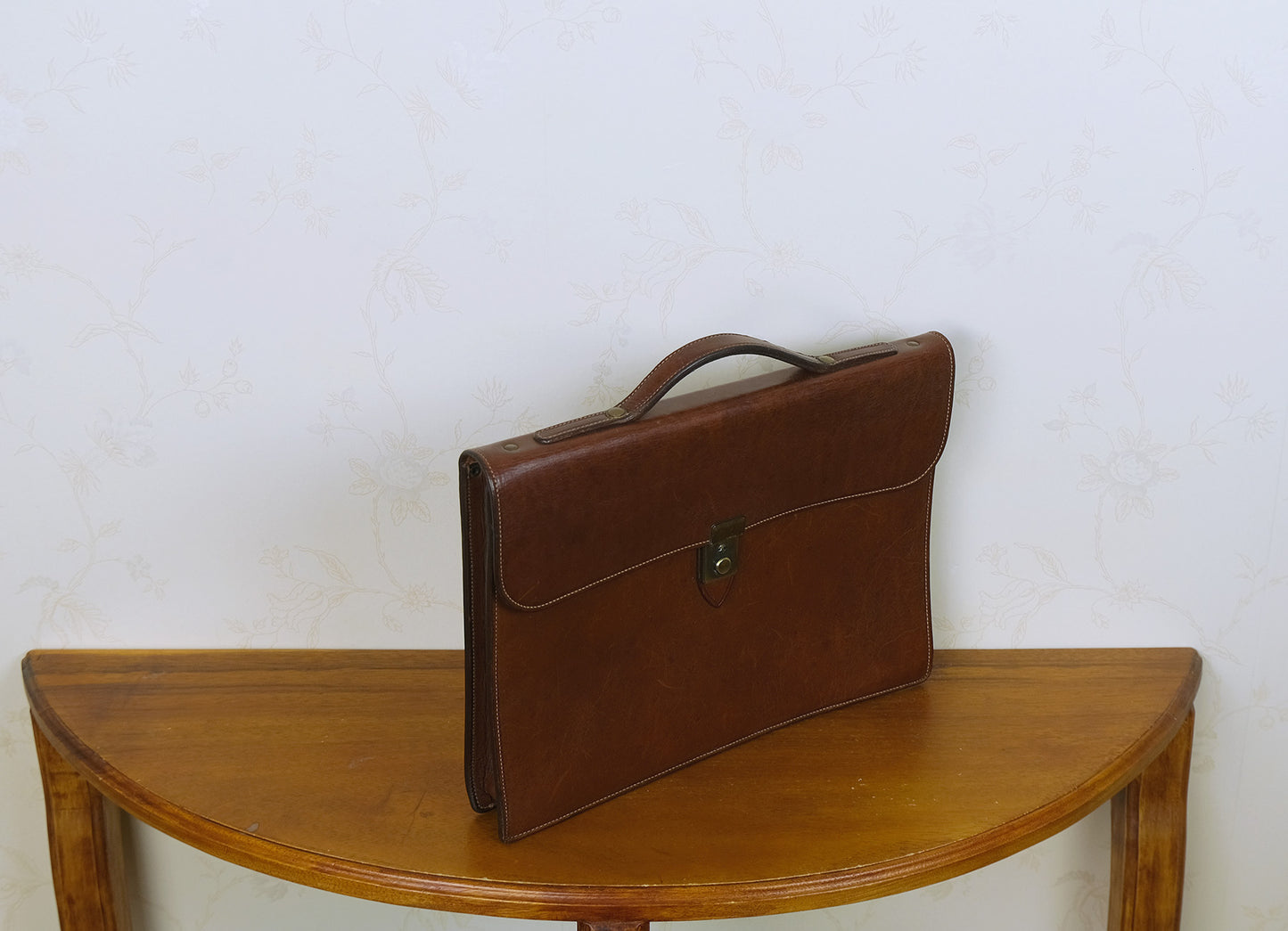 Böle Garveri, brown briefcase, handmade in Sweden, RRP 4000 e