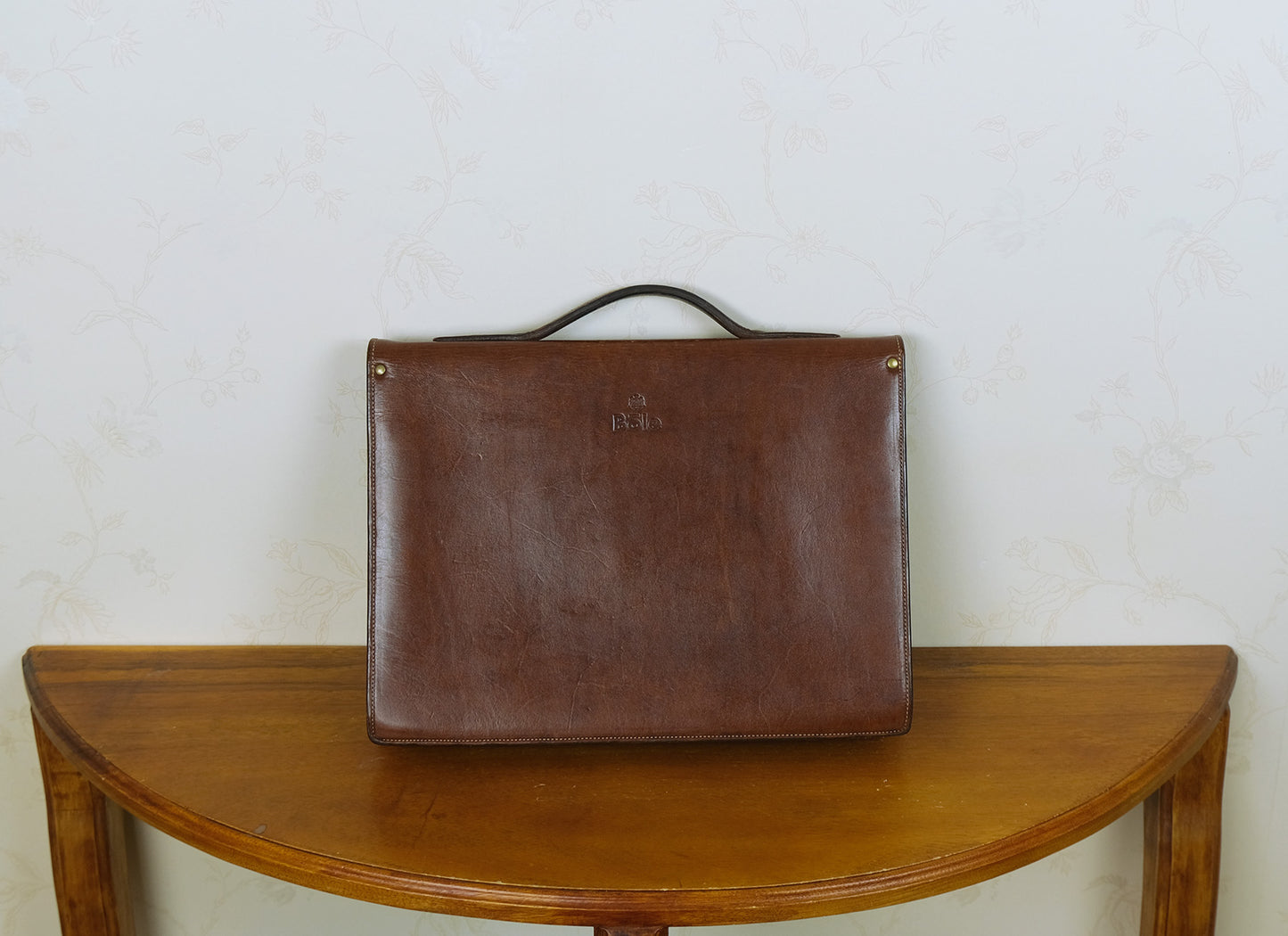 Böle Garveri, brown briefcase, handmade in Sweden, RRP 4000 e