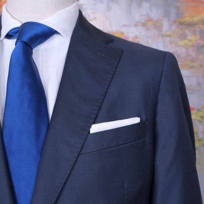 Cavaliere, dark blue suit, size 44UK, fine wool