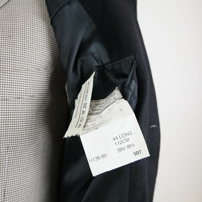 Chester Barrie, navy blue cashmere coat, Size 46UK, RRP 3500e