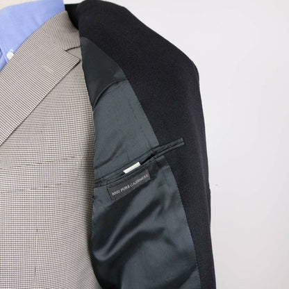 Chester Barrie, navy blue cashmere coat, Size 46UK, RRP 3500e