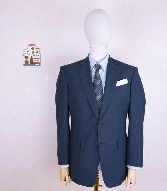 Chester Barrie, sininen irtotakki, koko 50, vahvat hartiat