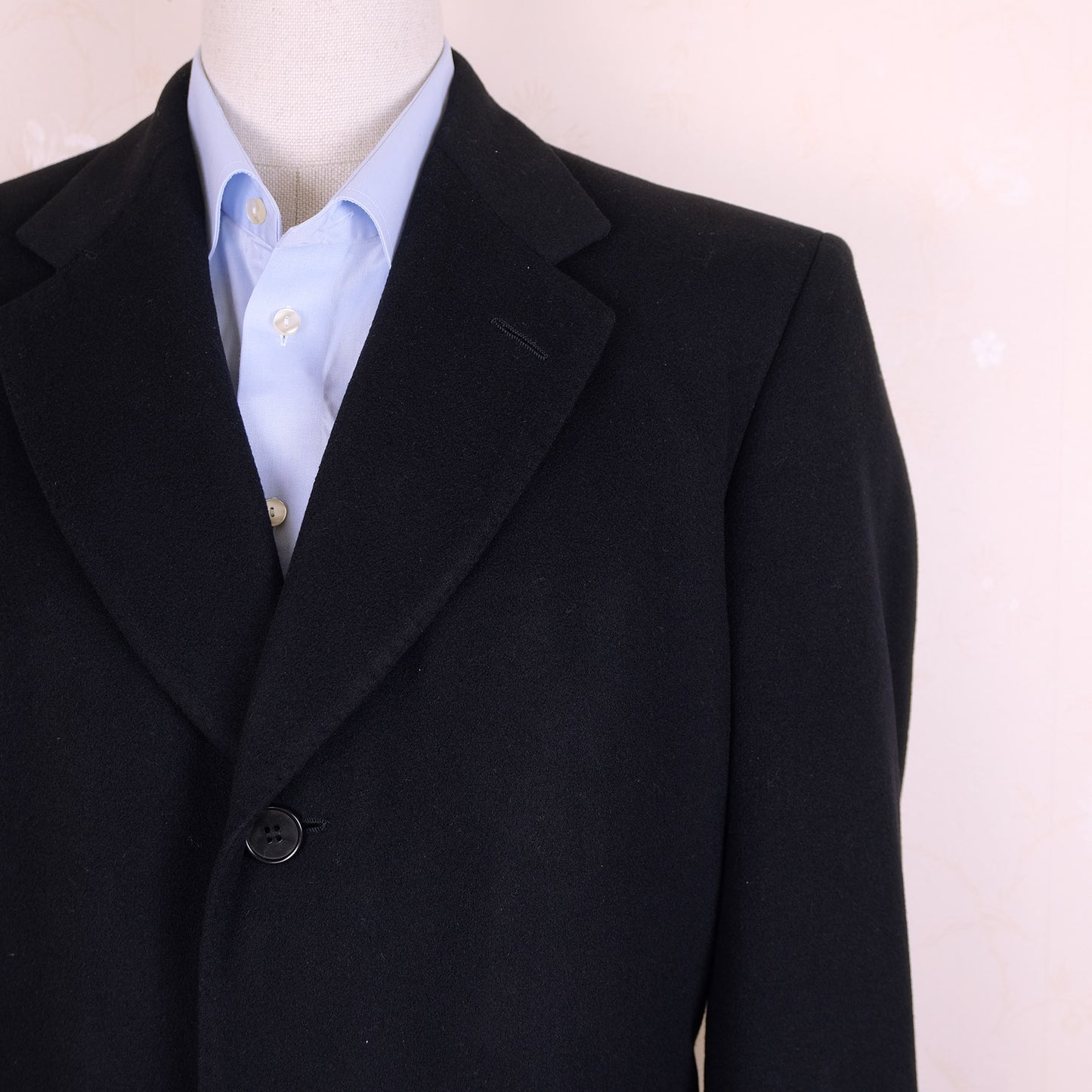 Chester Barrie, sininen villakangastakki, koko 52, kashmirvillaa