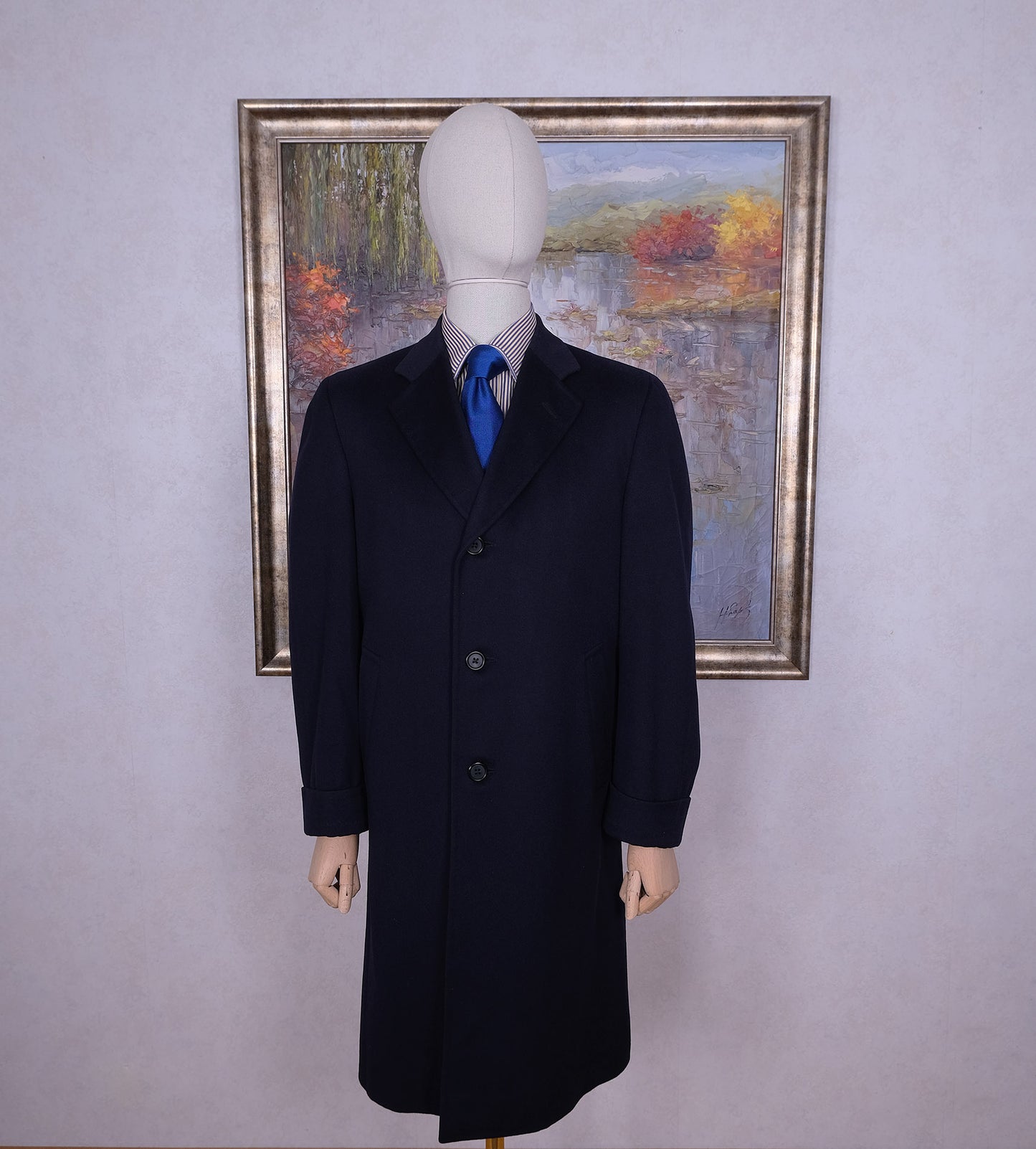 Chester Barrie, sininen villakangastakki, koko 48 tai 50