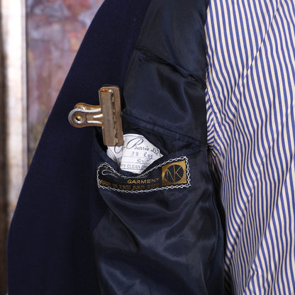 Chester Barrie, sininen villakangastakki, koko 48 tai 50