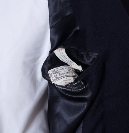 Chester Barrie, blue cashmere coat, size 42UK