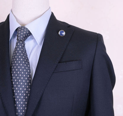 Corneliani, sininen bleiseri, koko 48, metallinapit