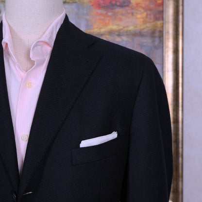 Corneliani, tummansini-musta irtotakki, koko 50