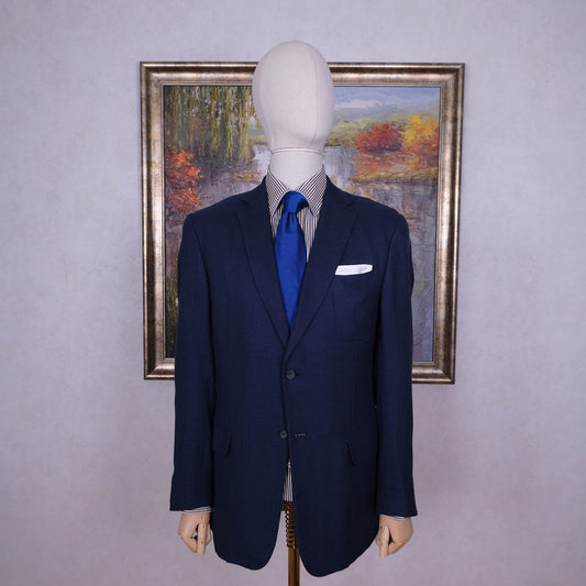 Dunhill, sininen irtotakki, koko 54, kevyin rakenne