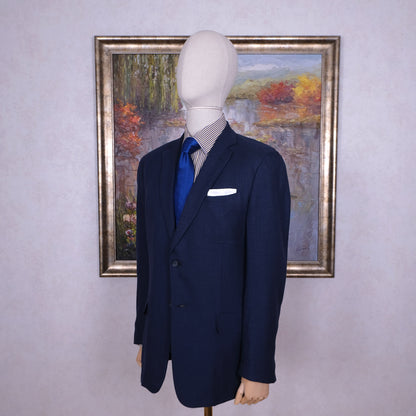 Dunhill, sininen irtotakki, koko 54, kevyin rakenne