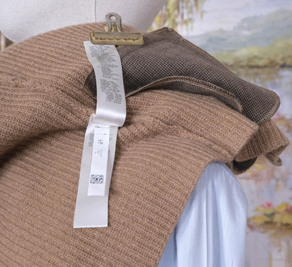 Falconeri, vaalea neuletakki, koko M, merinovillaa