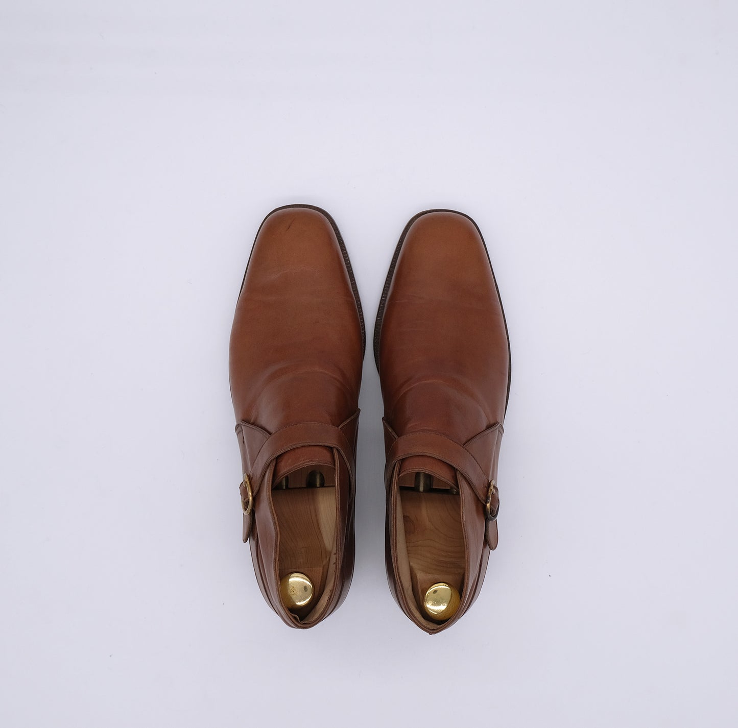Marini, handmade brown ankle boots, size 41EU, rubber sole