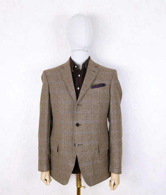 Hackett, blue-grey jacket, size 54EU, Fox Brothers cloth, RRP 775 e