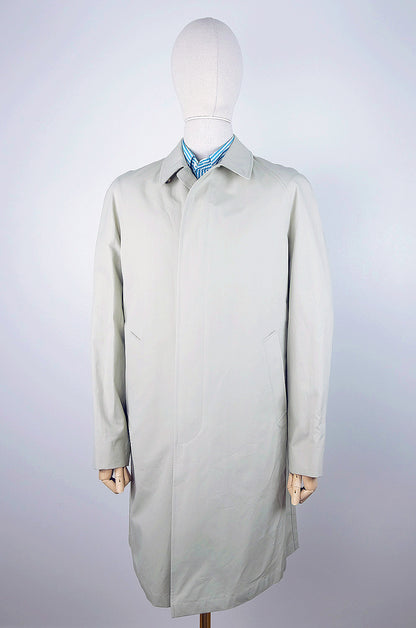 Hackett, vaalea sadetakki, koko 52, Ventile-kangas
