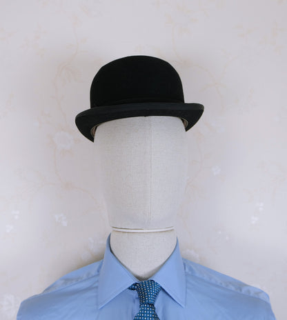 Hermès, blue-gray silk tie, made in France