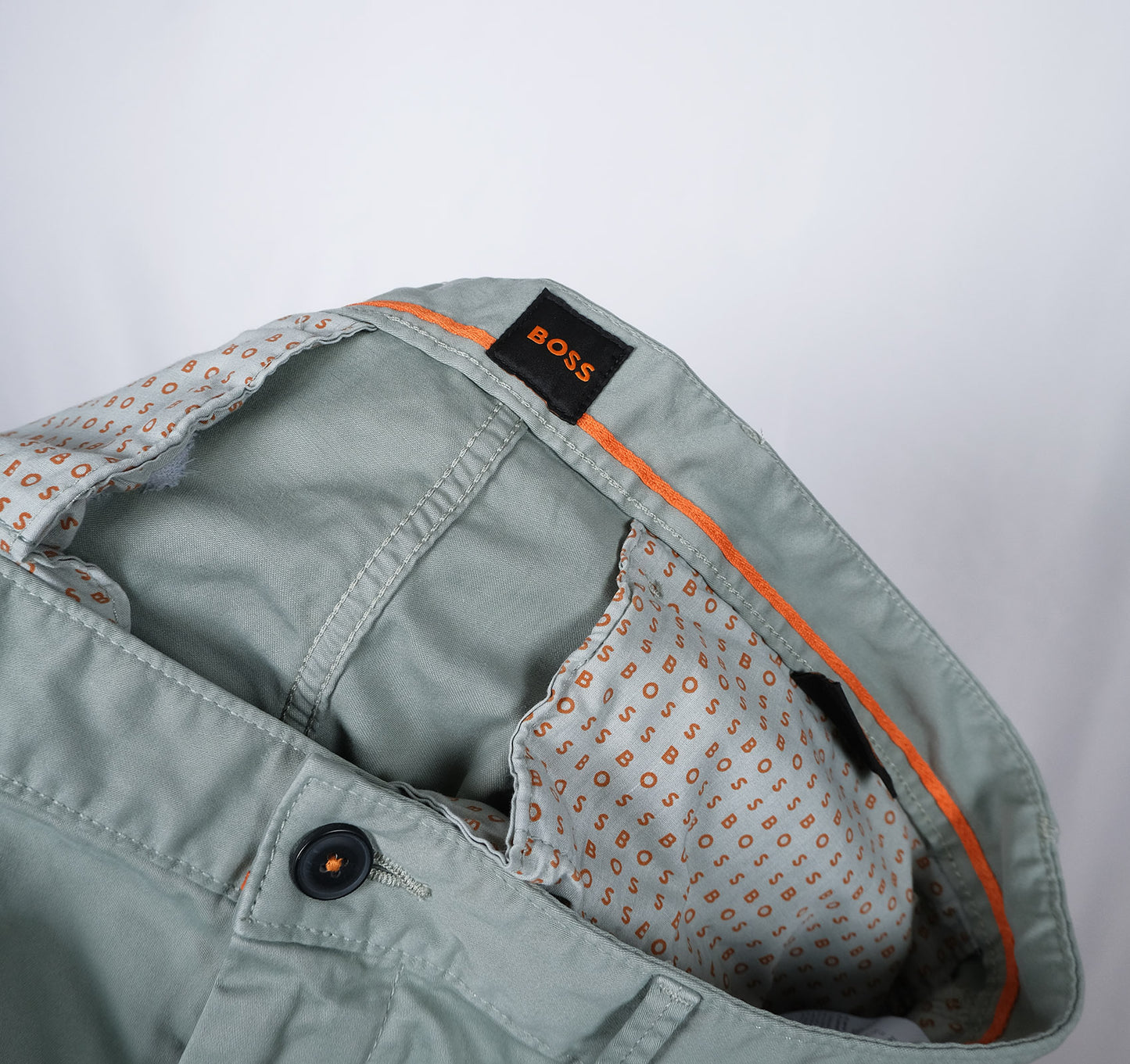 Hugo Boss, mintunvihreät housut, koko 34, hoikka