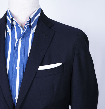 Hugo Boss, sininen rakenteeton bleiseritakki, koko 50