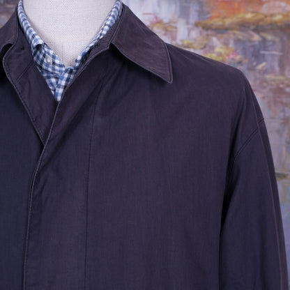 Hugo Boss, sininen sadetakki, koko 50, lyhyempi