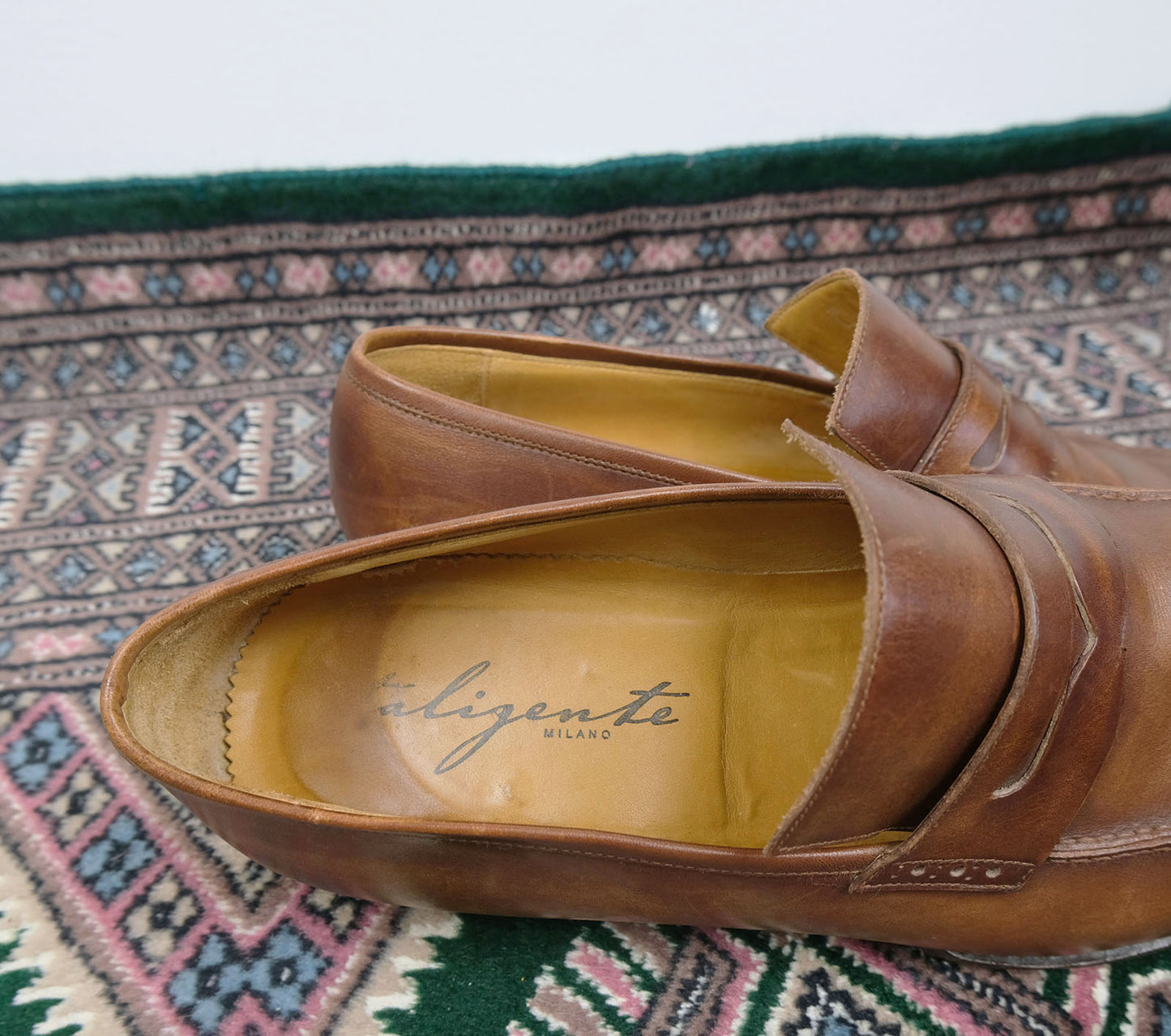 Italigente, ruskeat louferit, koko 43