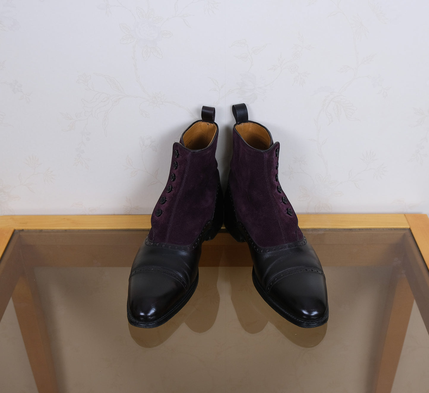 J. Fitzpatrick, rare button boots, size 7UK, RRP 789 e